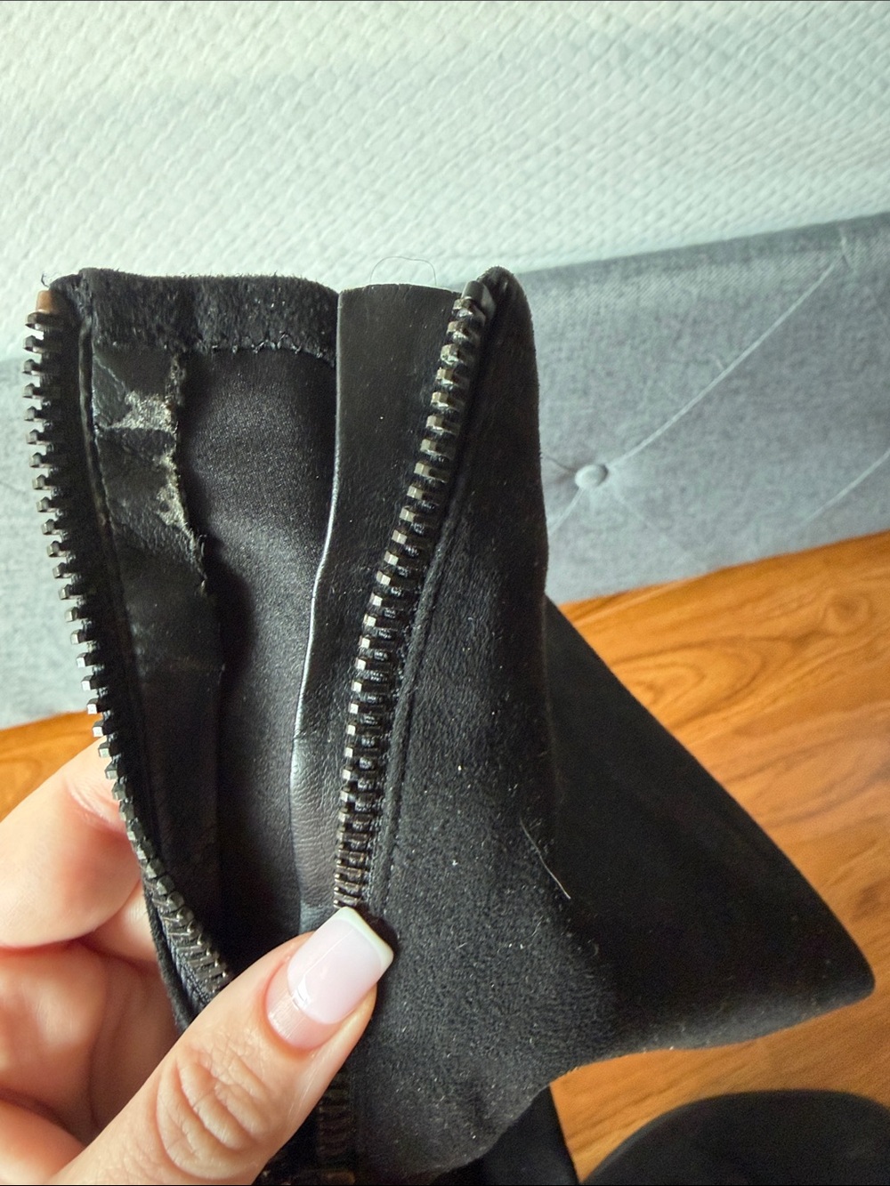 Kendall and Kylie over the Knee boots Faux Suede Leather SZ 8.5 - Picture 7 of 10
